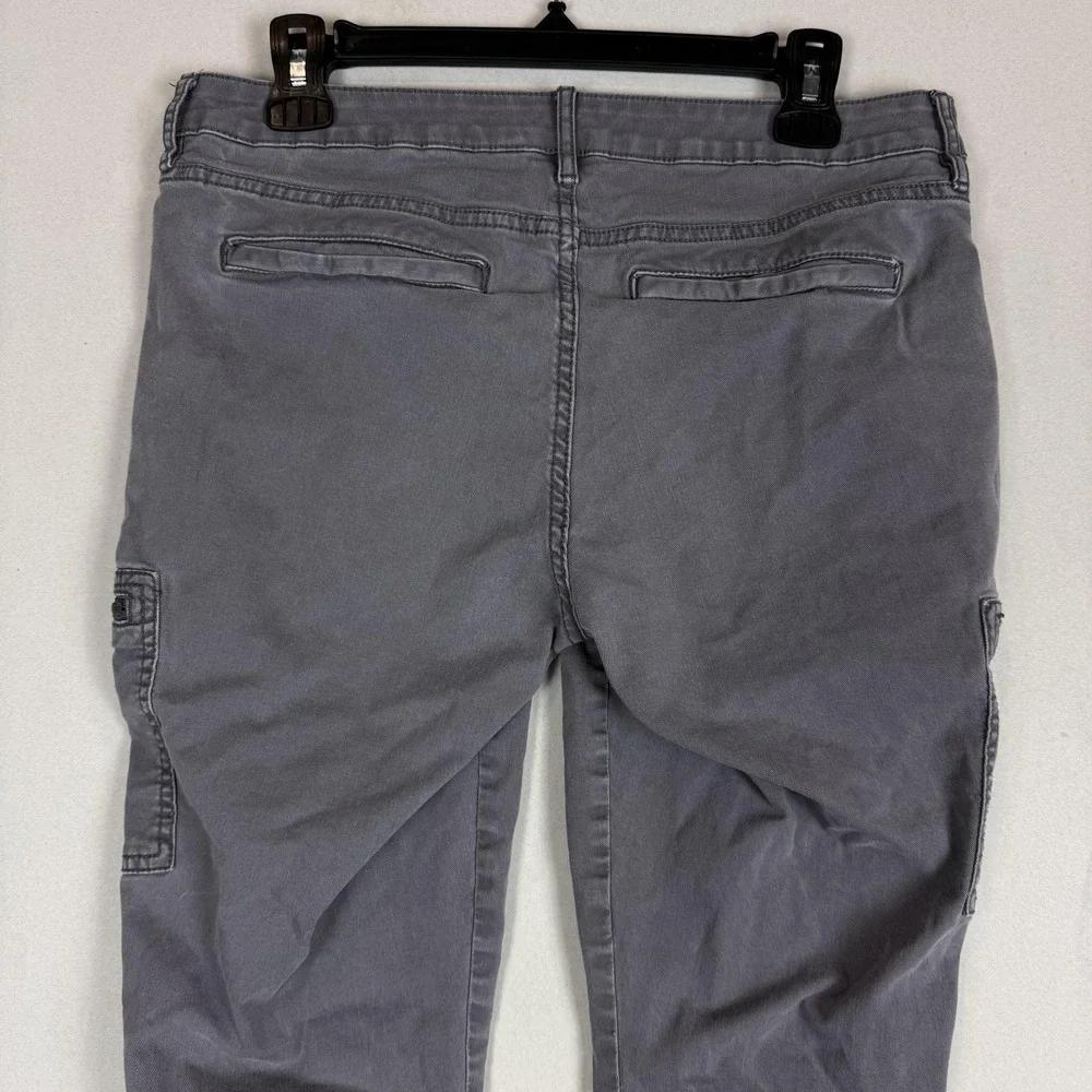 A.n.a A New Approach Pants Womens 29/8 Gray Cargo Skinny Ankle Twill Pockets